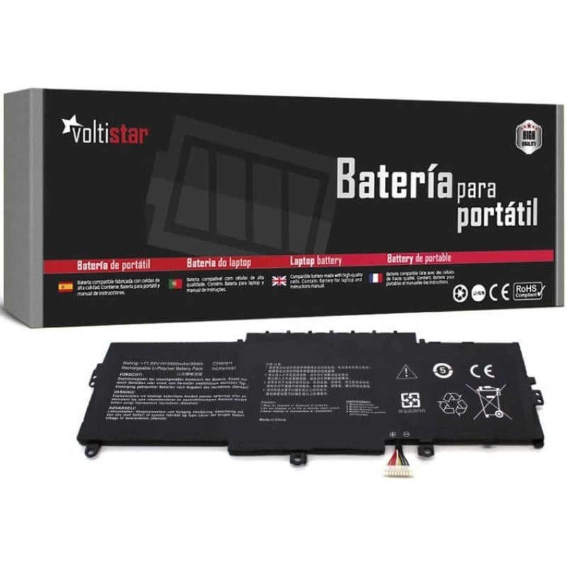 Voltistar batterie pour ordinateur portable Asus Zenbook 14 Ux443fa Ux443fn Ux433fq C31n1811