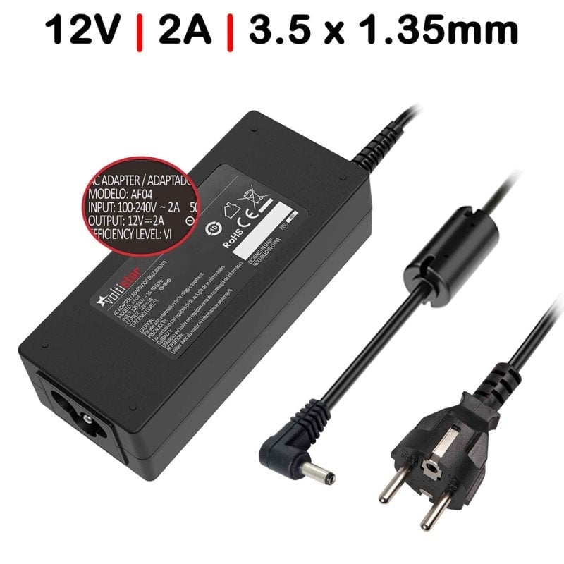 Cargador Para Portátil Medion Akoya E3292 E3293 E3294 12v 2a 24w 3.5x1.35mm