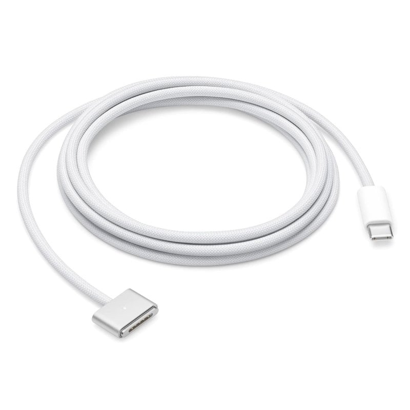 Geflochtenes kompatibles USB-C-auf-MagSafe-3-Kabel für Apple MacBook, 2 m