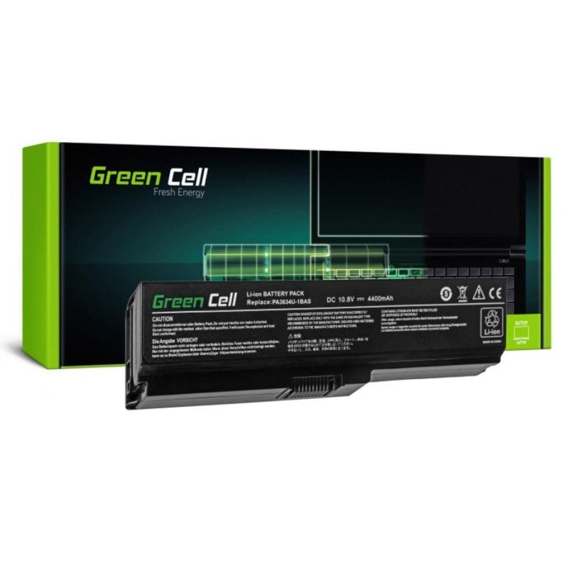 Green Cell TS03V2 Li-Ion 4400mAh 10.8V Battery for Toshiba Satellite