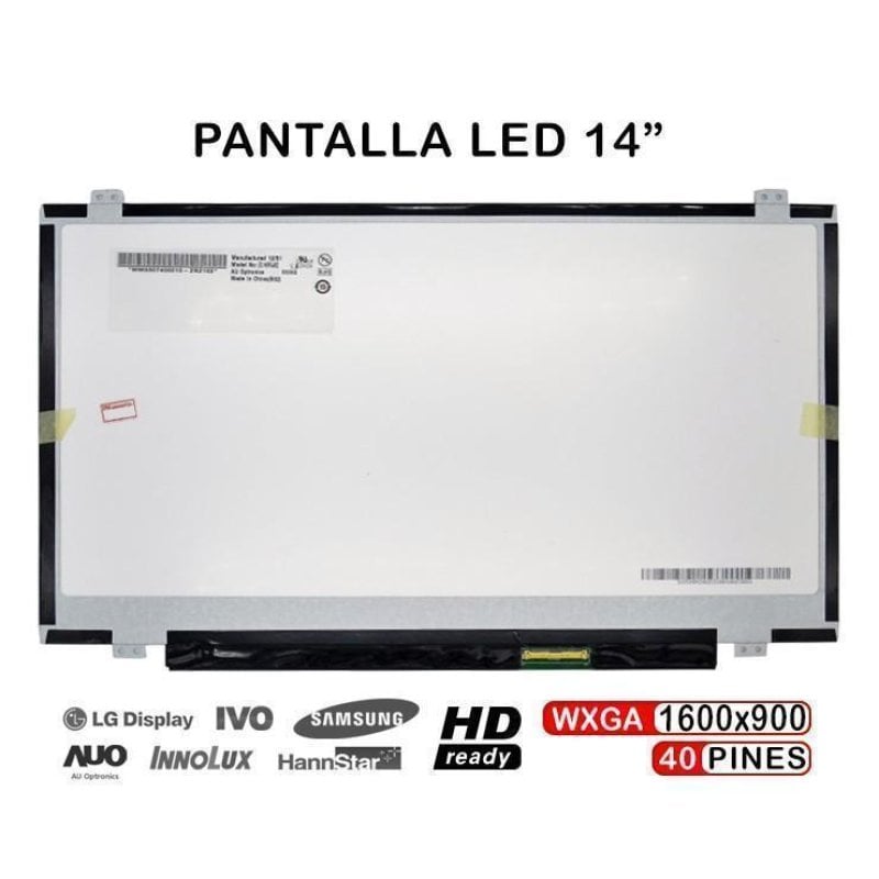 Écran LED de 14.0 pouces pour ordinateur portable, B140RW02