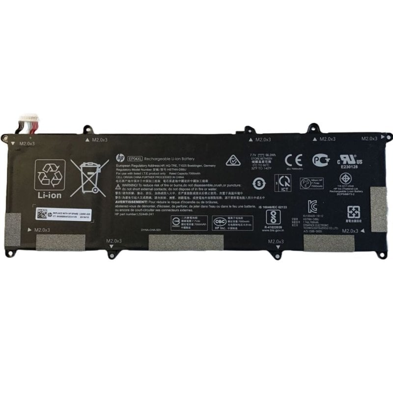 Batteria per portatile HP 4C, 56Wh, 3,75Ah, Li-ion, EP04056XL-PL, EP04XL