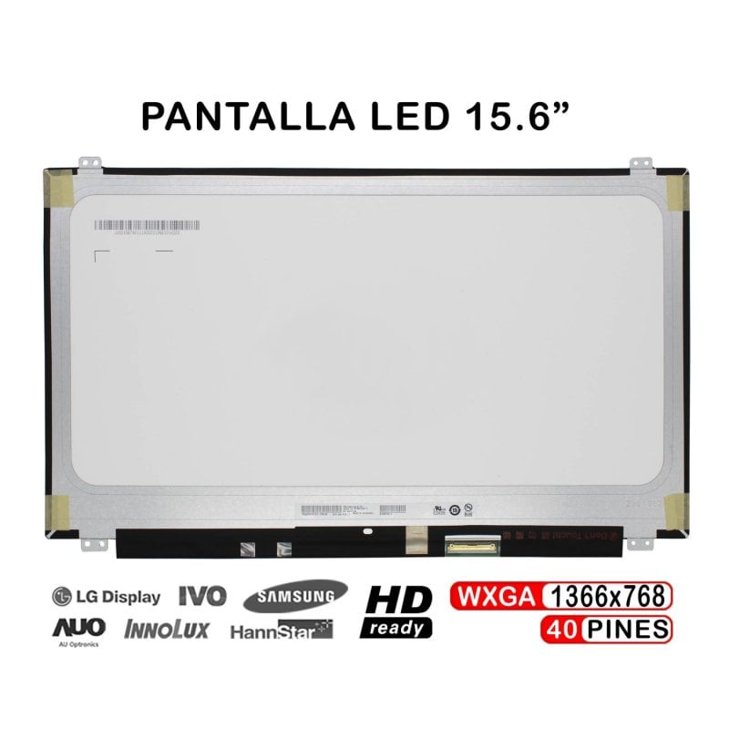 15.6-inch LED laptop screen, B156XTN07.0 H/W:HA F/W:1