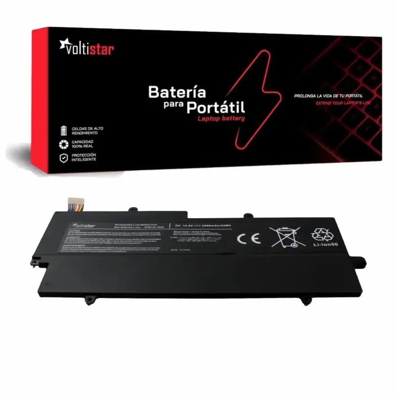 Bateria para portátil Toshiba Portege Z830 PA5013U-1BRS 14.4/14.8V 1900mAh