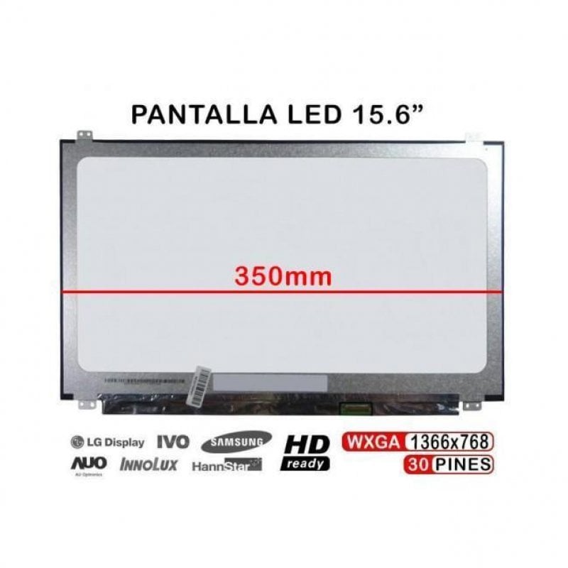 Écran LED 15.6" pour ordinateur portable Lenovo NT156WHM-N45 V8.0 5D10M42874