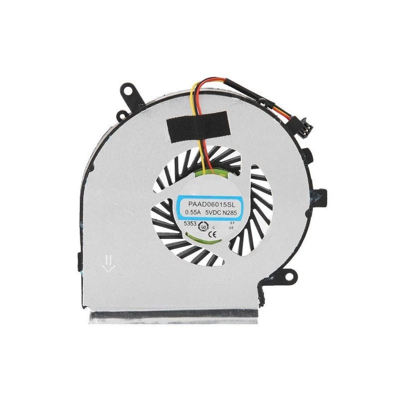 Ventoinha de CPU para portátil MSI GE62, GE72, GL62, GL72, PE60, PE70, PAAD06015SL N285, 3 pinos