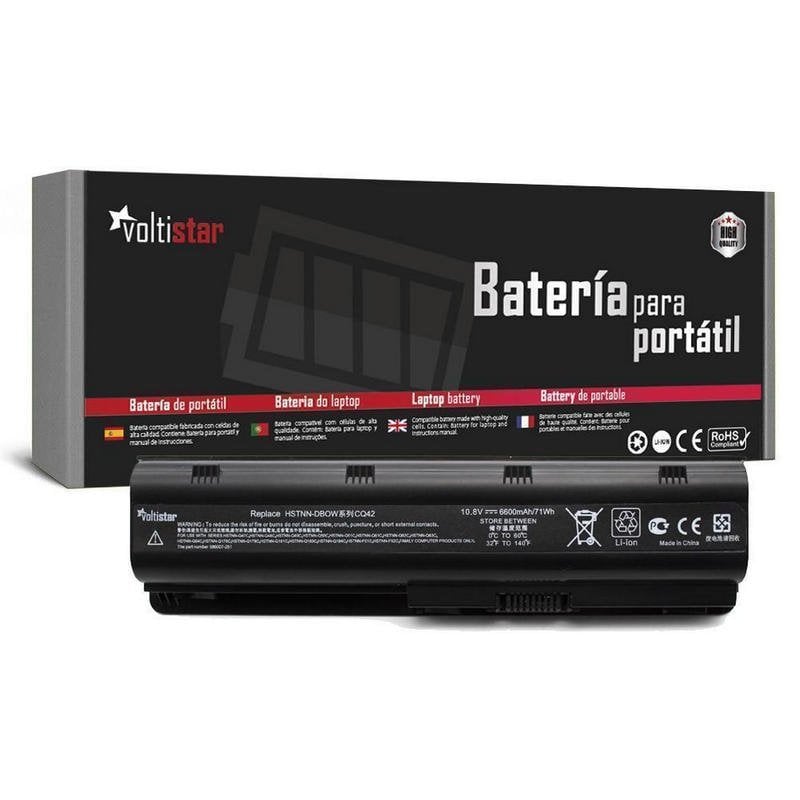 Batería de Portatil HP y Compaq G6/G7/G42/G56/G62/G72/DV6-4000/DV7-6000/DV7-6000