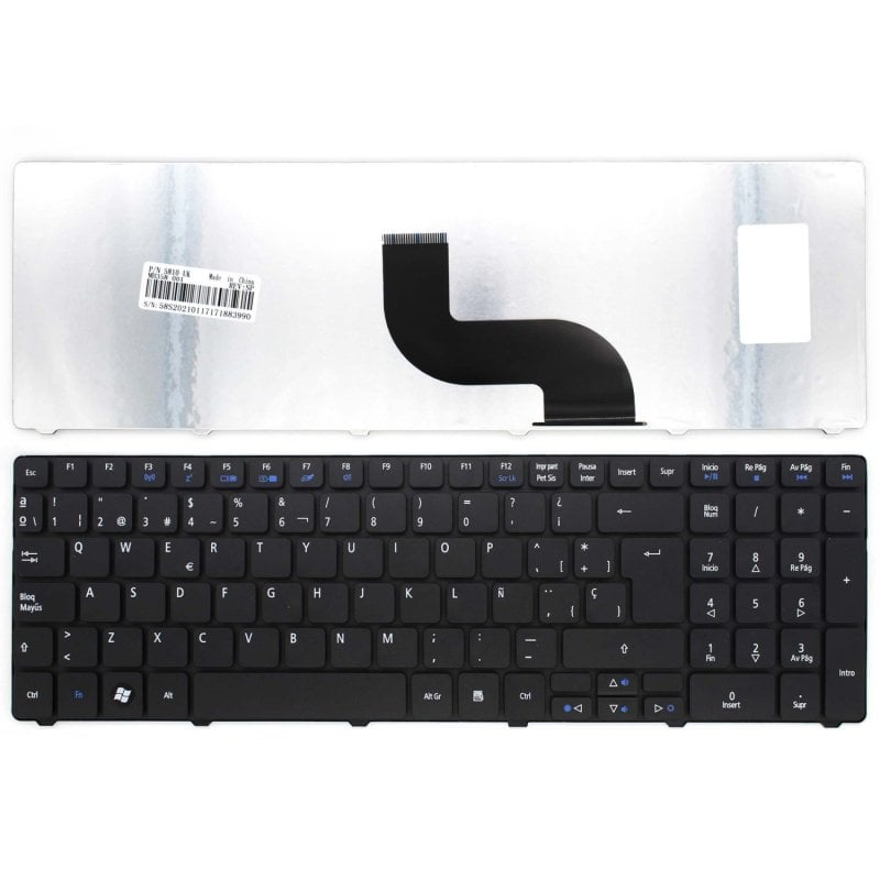 Teclado Para Portátil Acer Aspire 5738 8942 8942G 5810 7750 7750G 5745 7745 5750 5750Z