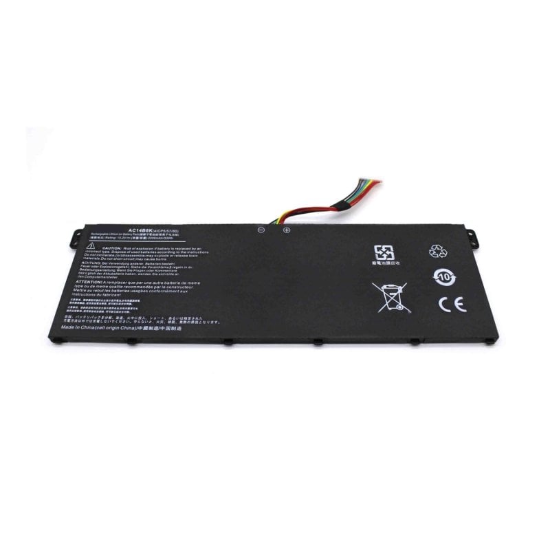 Laptop battery for Acer AC14B3K AC14B8K AC14B8K(4ICP5/57/80) KT.0040G.004 KT0030G.004 15.2V
