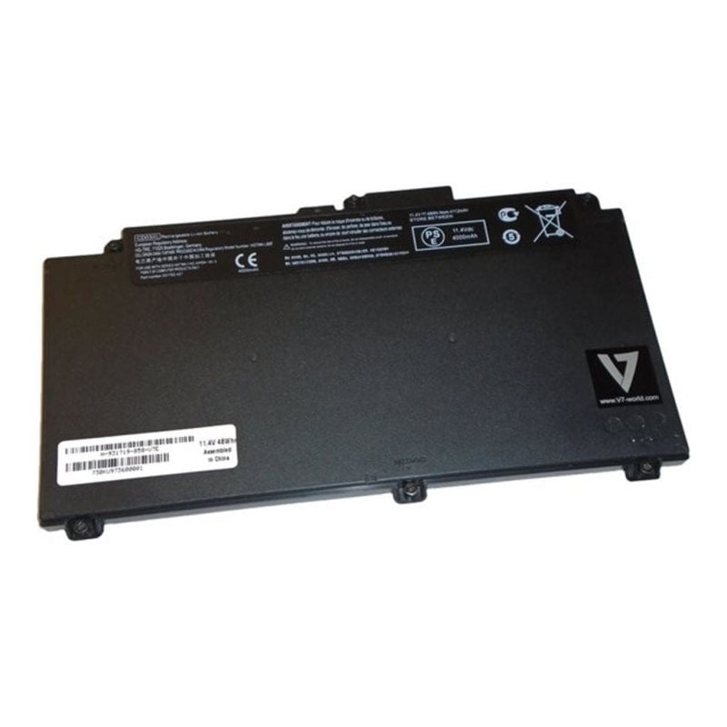 Batterie pour ordinateur portable HP 3c, 48 Wh, 4,212 Ah, lithium-ion, Cd03048xl-pr, Cd03xl
