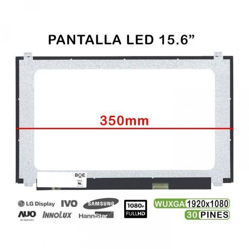 Pantalla LED 15.6" para Huawei Matebook D PL-W09 W60B W50F FullHD IPS