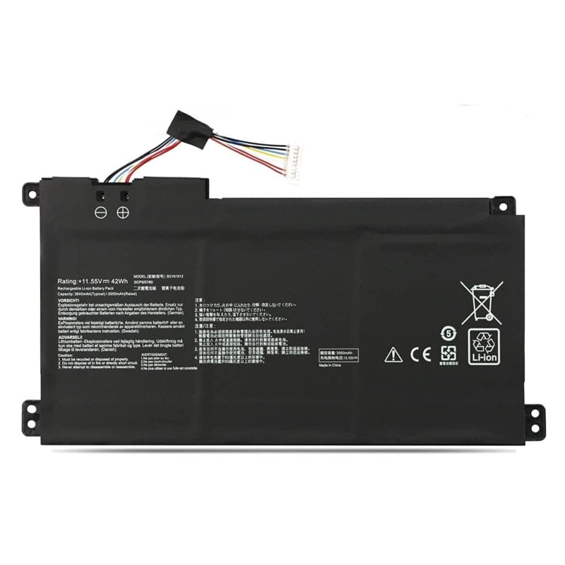Batteria per portatile Asus VivoBook 14 E410MA, L410MA, E410KA, E510MA, B31N1912, C31N1912