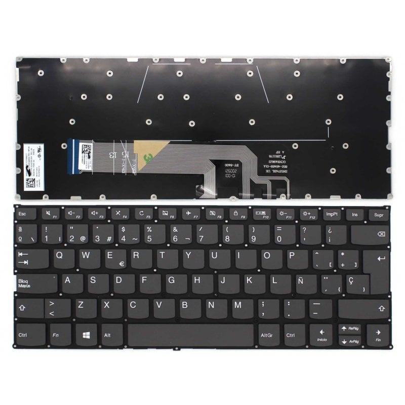 Clavier pour ordinateur portable Lenovo Yoga 530-14IKB, 530-14ARR, PK131721A13