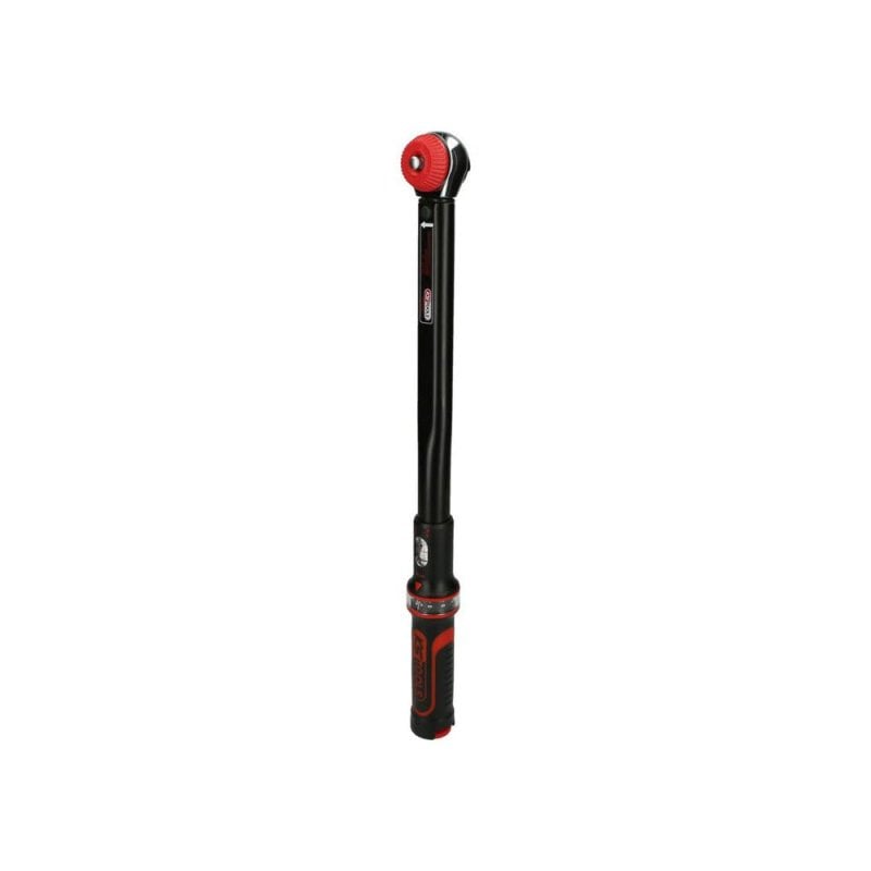Ks Tools Ergotorqueprecision 516.1422 Llave Dinamométrica 3/8 10-50 Nm Con ±3%, Doble Escala Nm/lbf.ft, Vernier, Ventana Con Lupa Y Disparo Audible