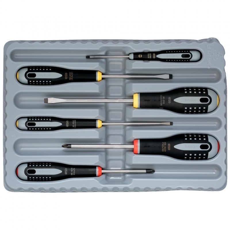 BAHCO BE-9881 Screwdriver Set 6 Pieces