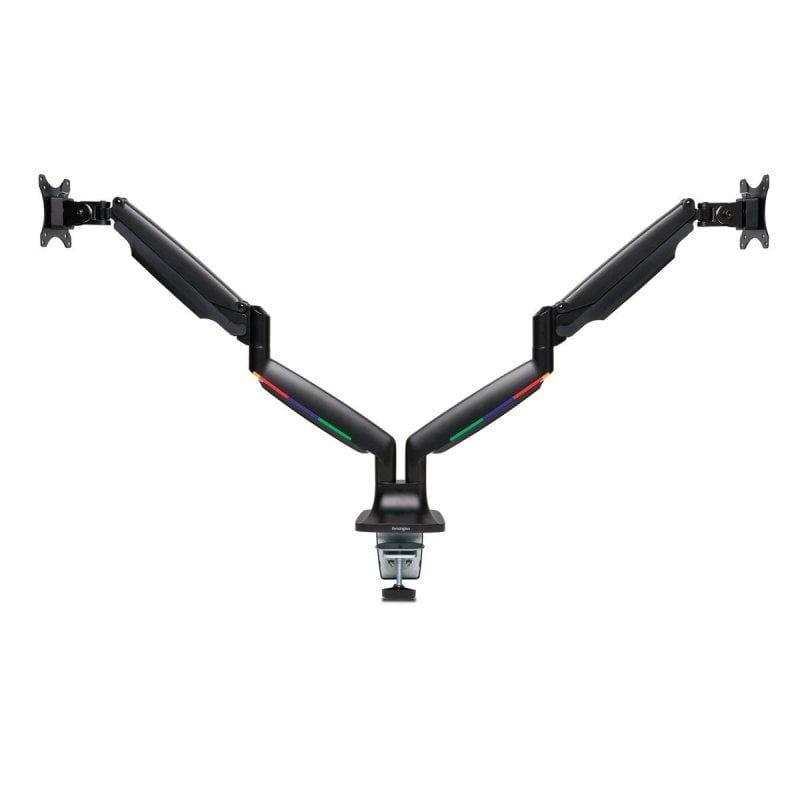 Brazo monitor Kensington SmartFit doble regulable en altura gas soporte hasta 34" negro
