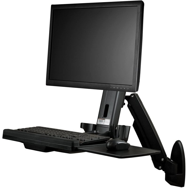 StarTech WALLSTS1 Soporte de Pared para Monitor 24" Vesa 100x100 Máx 8 Kg