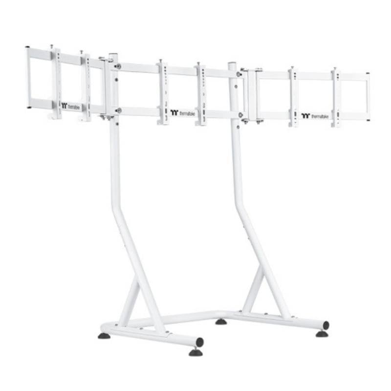 Thermaltake GEA-RMS-TMSWHT-01 Soporte Monitor Triple Floor 32 a 55" VESA 75x75 a 200x200 Max 60Kg