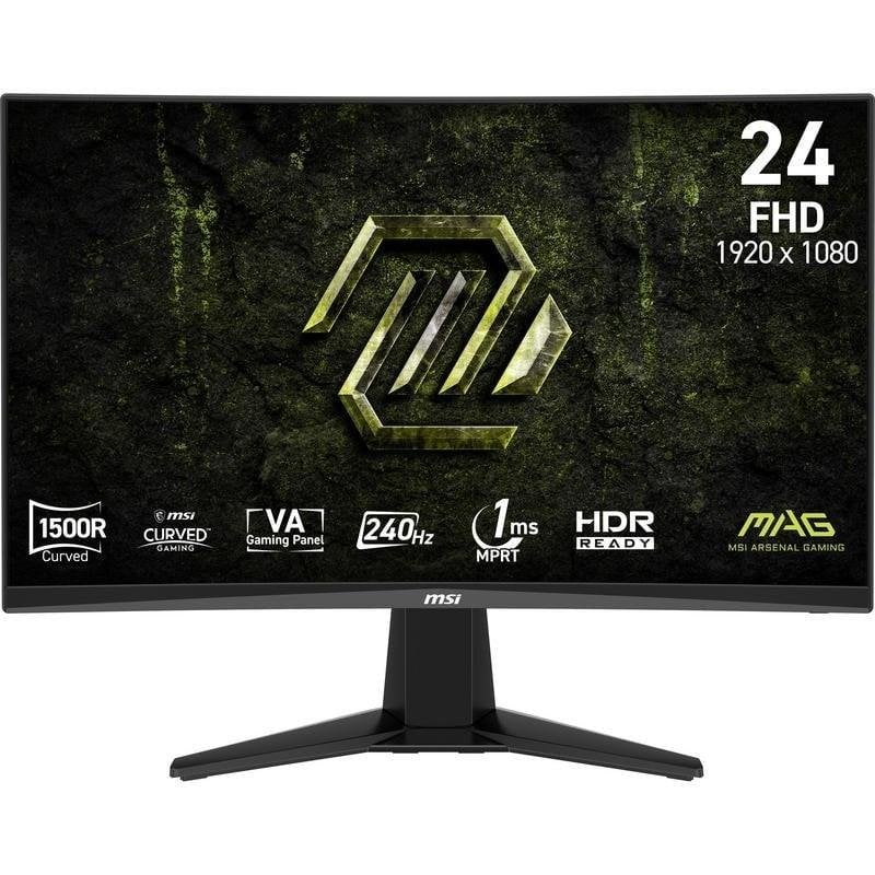 Monitor MSI MAG 245C X24 23,6" FullHD 240Hz VA Curvo HDR10 Antirreflejo