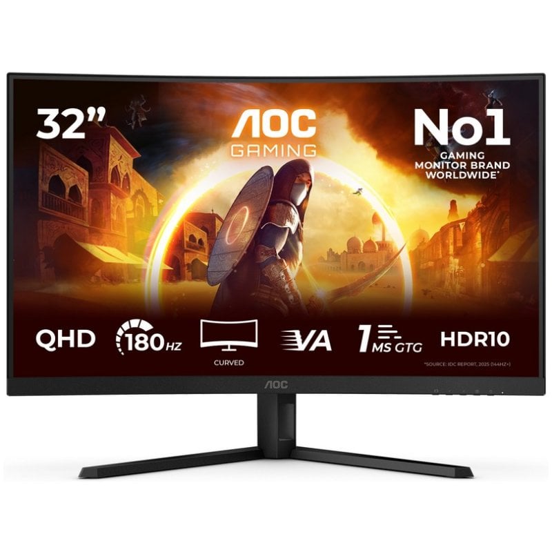 AOC CQ32G4VE 31.5" LED Fast VA QHD 180Hz Curva