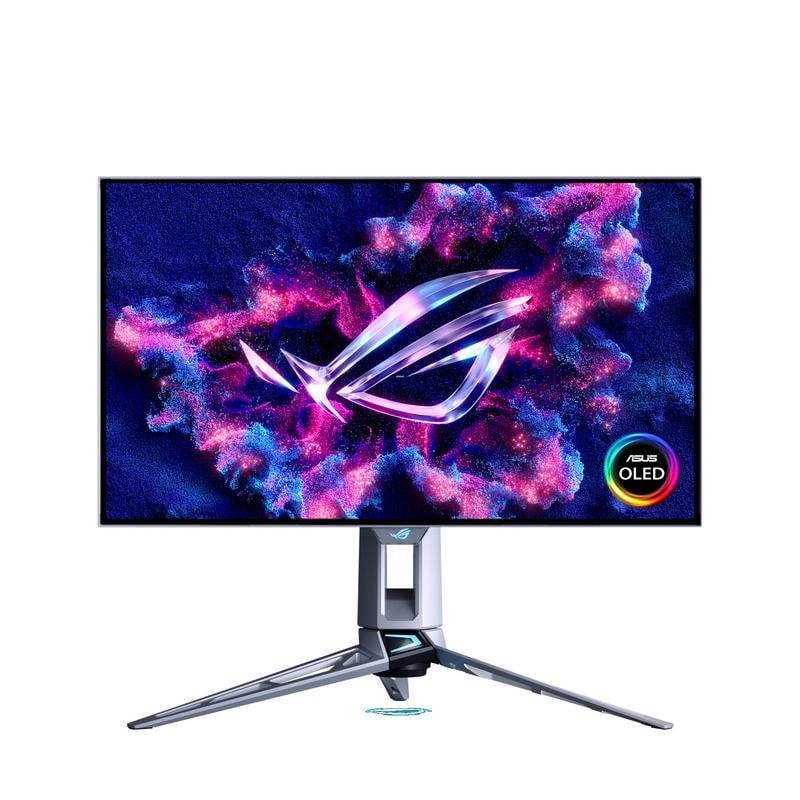 Monitor Asus ROG Swift OLED PG27AQWP-W 26.5" Quad HD 540Hz WOLED Tandem OLED 0,02 ms Plata