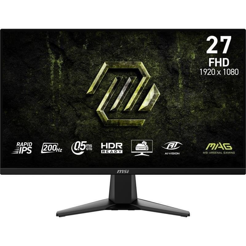 Monitor MSI MAG 275F E20 27" FullHD 200Hz Rapid IPS HDR 0,5 ms sin marcos