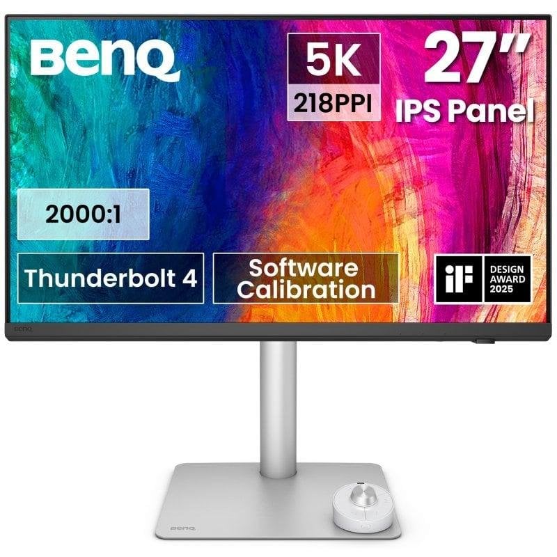 BenQ Creative Pro PD2730S 27" LED IPS UltraHD 5K Delta E<2 Pantone Validated Altura Ajustable Thunderbolt 4