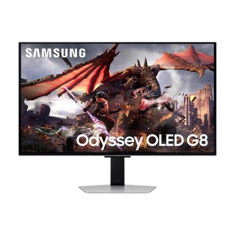 Monitor Samsung Odyssey OLED G8 S32DG800SU 32" UltraHD 4K 240Hz OLED 0,03 ms Smart TV Gaming Hub FreeSync Premium Pro G-SYNC
