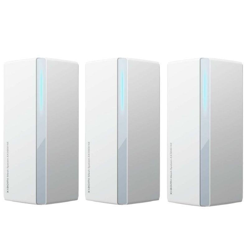 Xiaomi Mesh System AX3000 NE Sistema WiFi 6 Mesh Dual Band Blanco Pack 3 Unidades