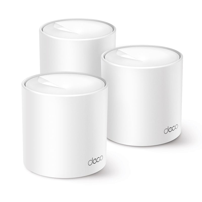 TP-Link Deco X10 Sistema Deco Wi-Fi 6 Mesh AI AX1500 Doble Banda Blanco Pack 3 Unidades
