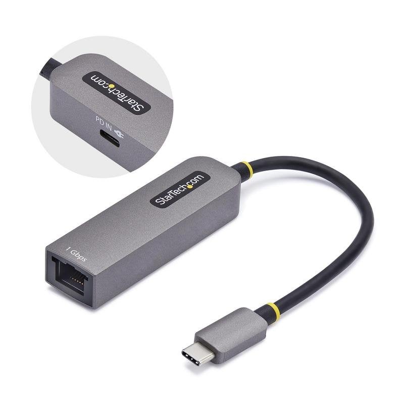 StarTech adaptateur réseau USB-C vers Ethernet 1GbE PD 100W