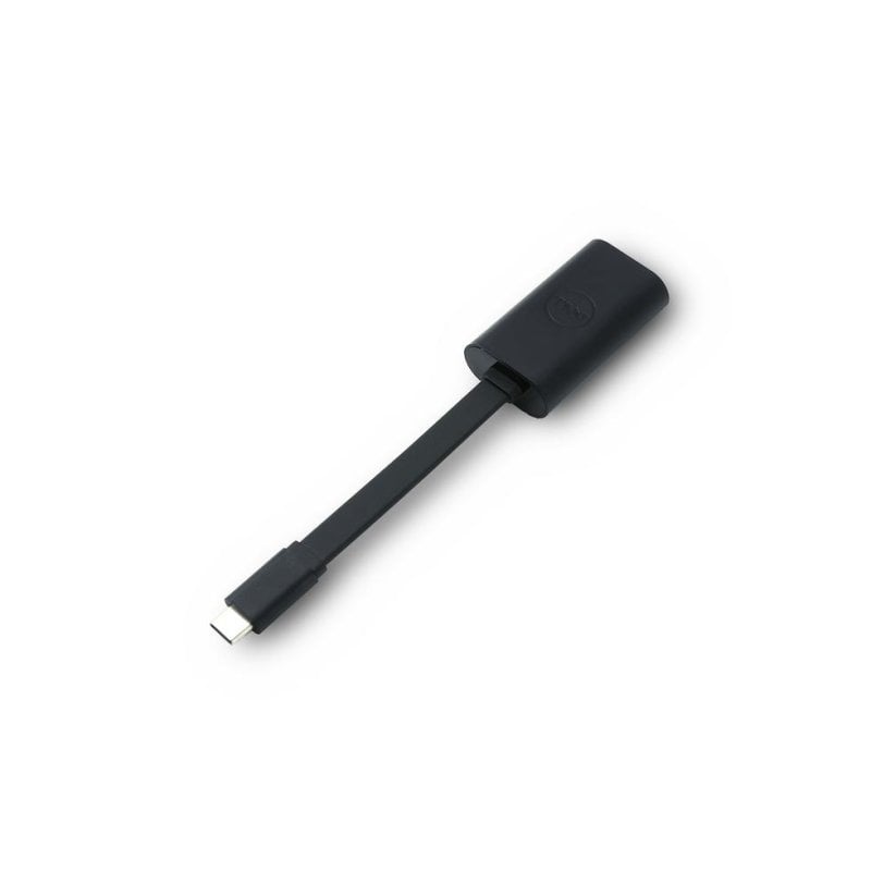 Adattatore Ethernet Dell SA224 da USB-C a RJ-45 2,5 Gbit/s nero compatto