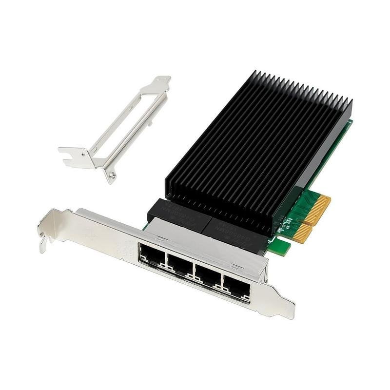 Scheda di rete MicroConnect MC-PCIEX4-I226-T4 PCIe 2.5GbE con 4 porte Ethernet