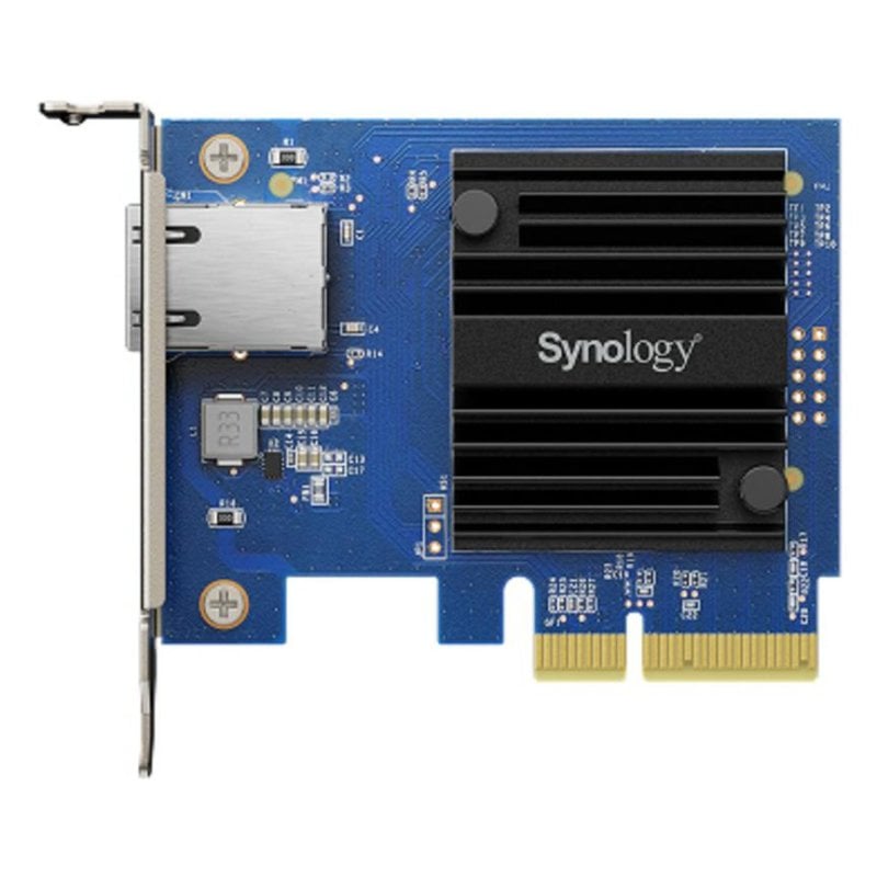 Synology E10G30-T1 PCI Express 10 GbE Network Card, Full-Height and Low-Profile
