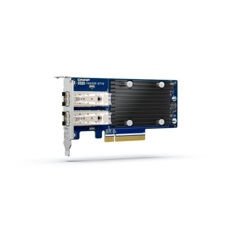 Scheda di rete interna QNAP QXG-10G2SF-X710 PCI Express 2x SFP+ per NAS