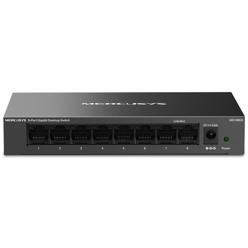 Mercusys MS108GS Switch Gigabit de Sobremesa 8 Puertos RJ-45