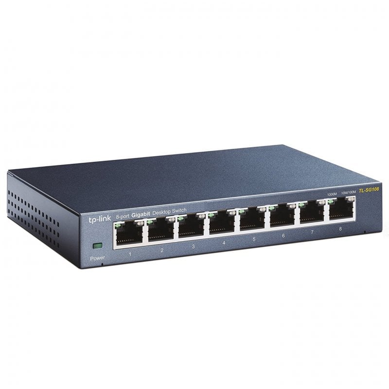 Switch Gigabit TP-Link TL-SG108 V3 à 8 ports