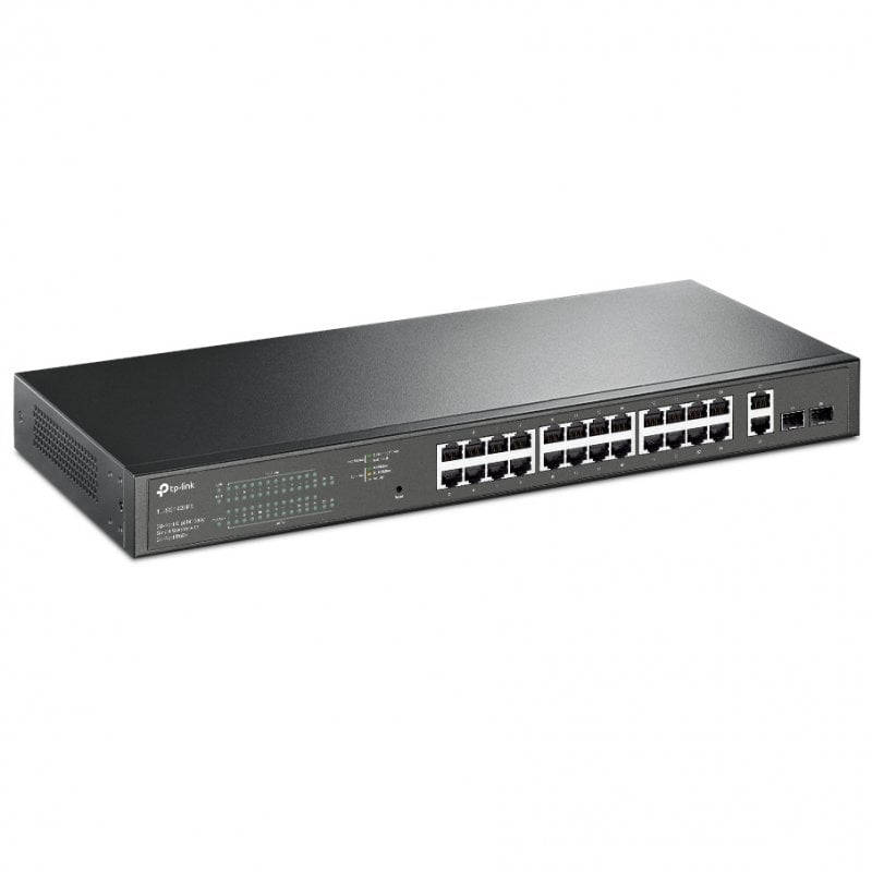 Switch TP-Link TL-SG1428PE 24 portas Gigabit PoE+ 10/100/1000 Mbps + 2 portas SFP