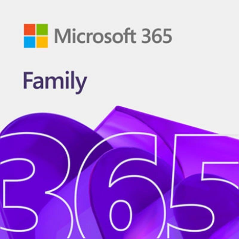 Microsoft Office 365 Family 12 Meses 6 Usuarios Suite Ofimática Descarga Digital