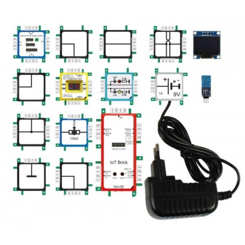 Accessorio multicolore per scheda di sviluppo Allnet Brick’R’knowledge