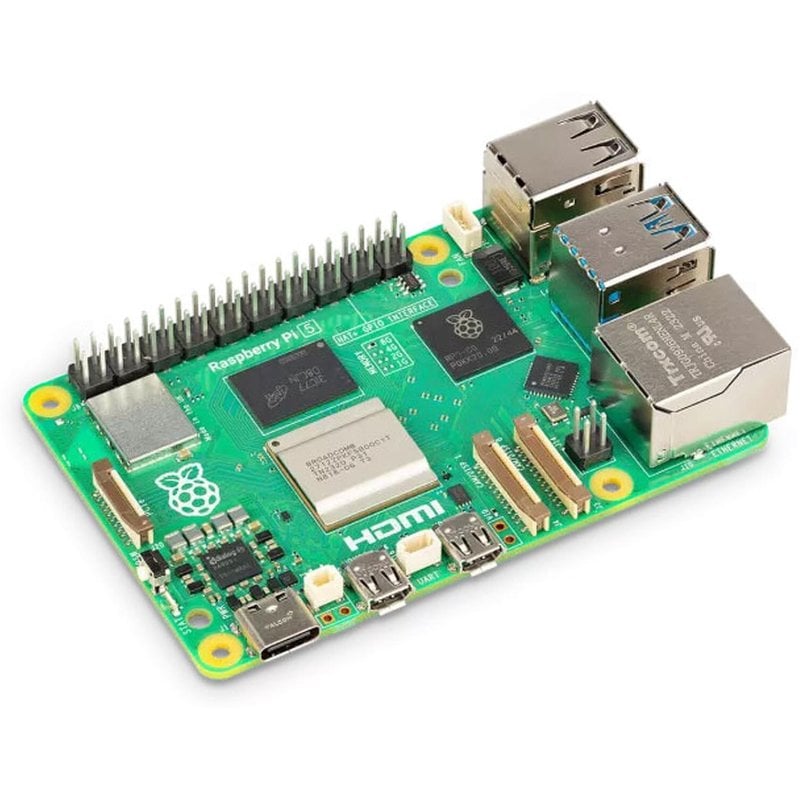 Raspberry Pi 5 Mini PC 16GB Quad-Core 2,4GHz LPDDR4x Wi-Fi 5 Bluetooth 5.0