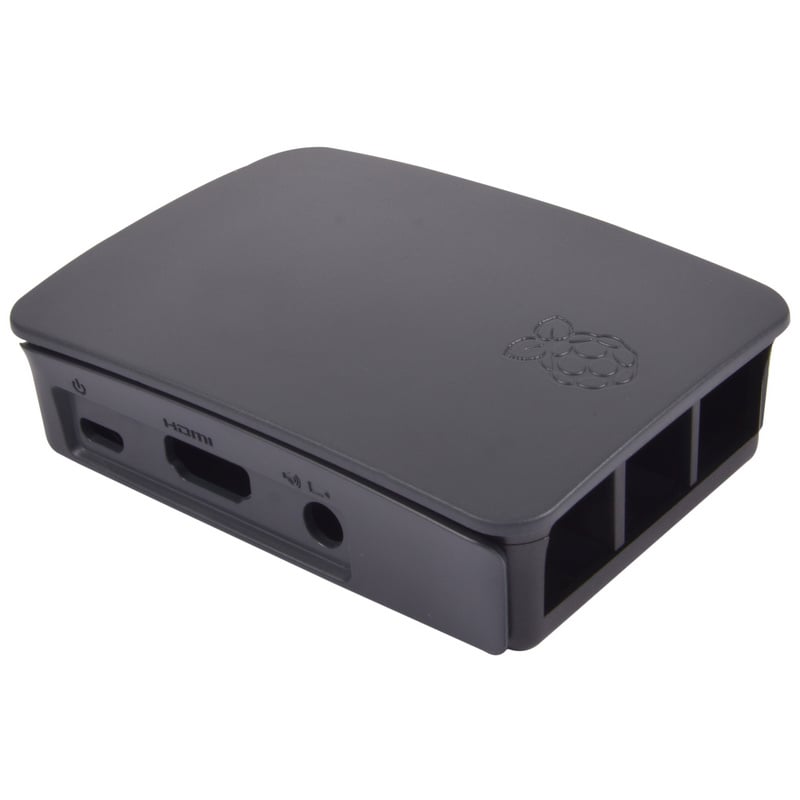 Raspberry Carcasa oficial para Raspberry Pi Negra