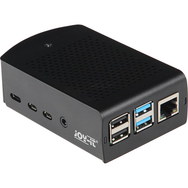 Joy-It rb-ALUcaseP4+06 aluminium case for Raspberry Pi 4 B