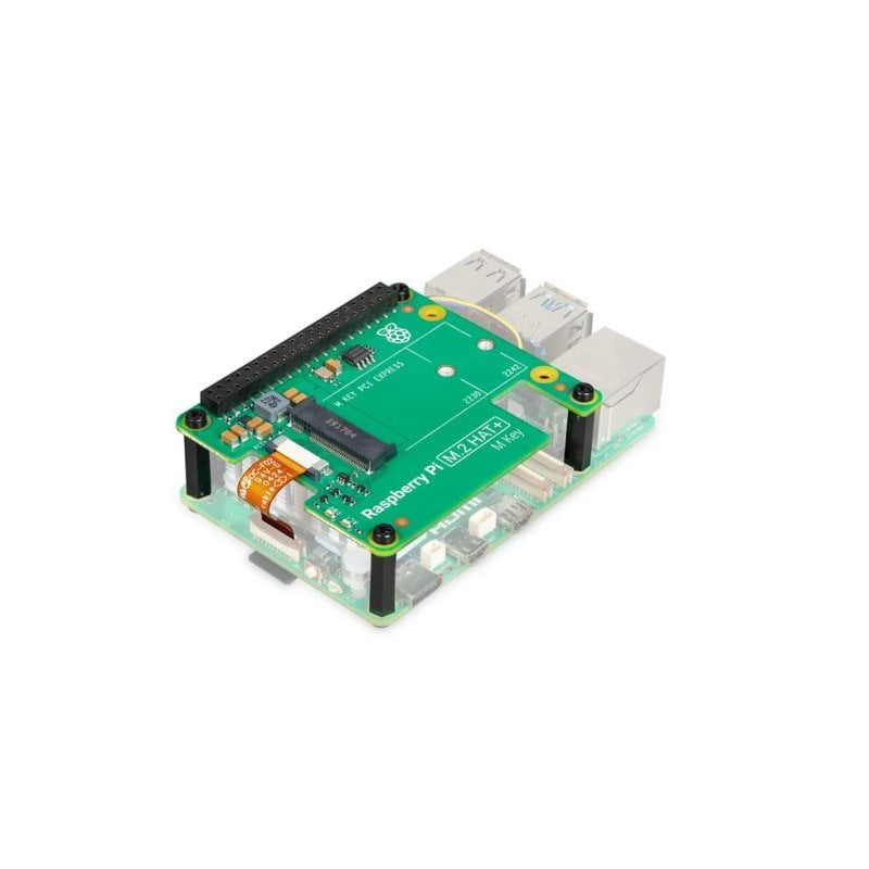 Carte d’extension Raspberry Pi SC1166 M.2 HAT+ pour SSD NVMe