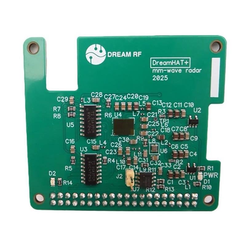 Módulo de extensión radar DreamBoards DreamHAT+ 60 GHz para Raspberry Pi 4/5