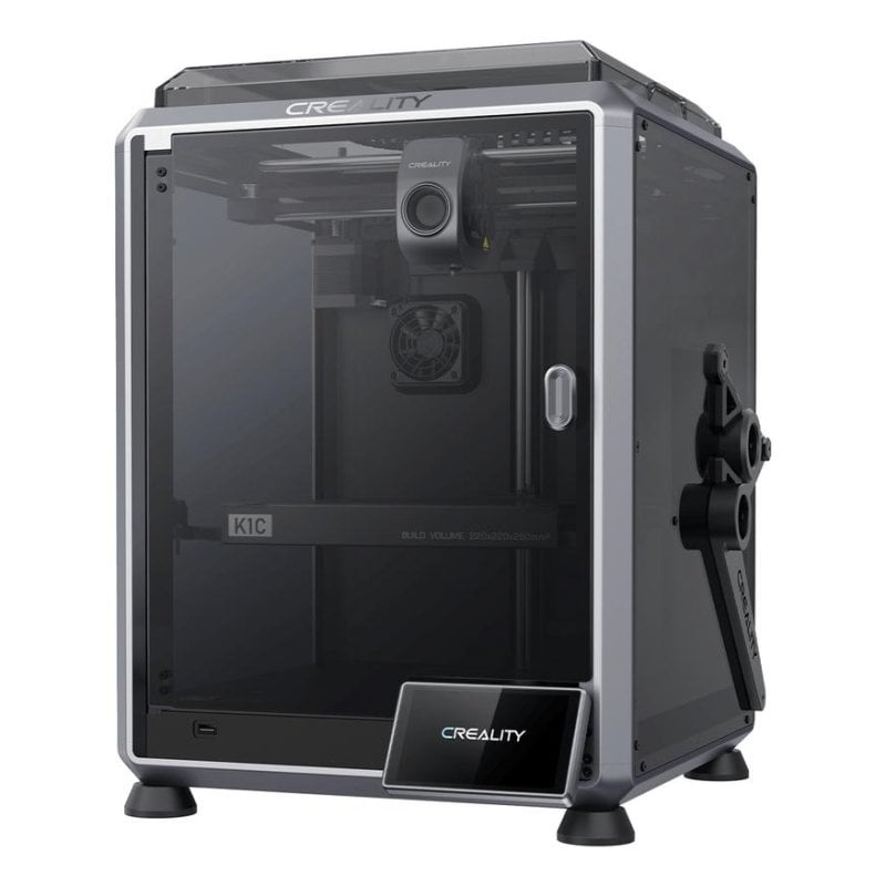 Impresora 3D Creality K1C Cerrada 22x22x25 cm WiFi Purificador de Aire Ventana de Visión