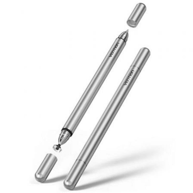 Vention KQMH0 Universal Aluminium Stylus Grey with Replaceable Tips