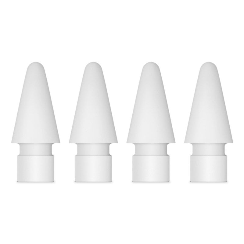 Pointes Apple Pencil Pro/2e génération/USB-C/1re génération blanches, lot de 4