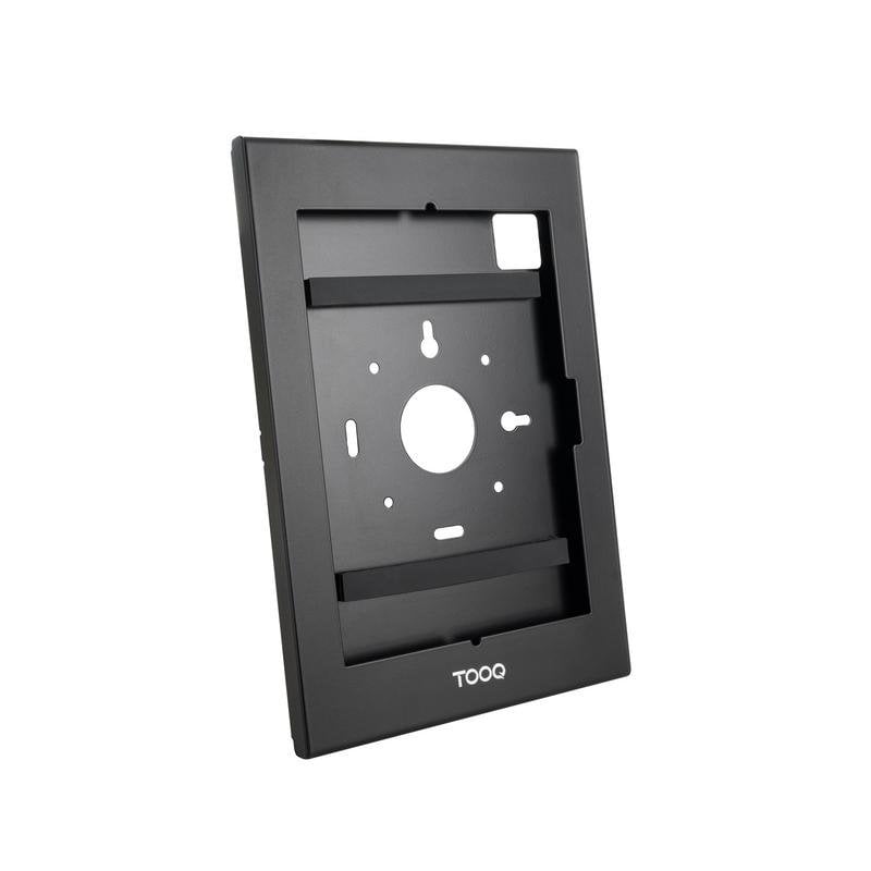Moldura antirroubo TooQ TQATTE2601-S-B para tablets de 11", aço preto, VESA 75x75