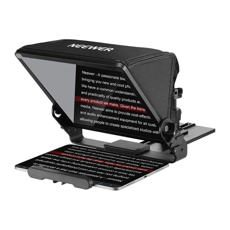 Supporto teleprompter Neewer X12II per tablet e fotocamera, 12 pollici